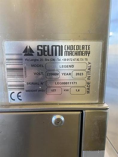Used Selmi Legend Tempering Unit w Enrober