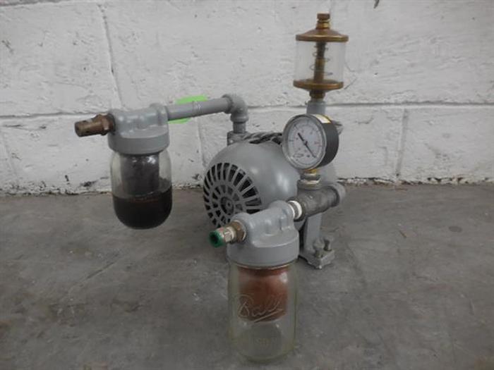 Used Gast Carbon Steel Vacuum Pump