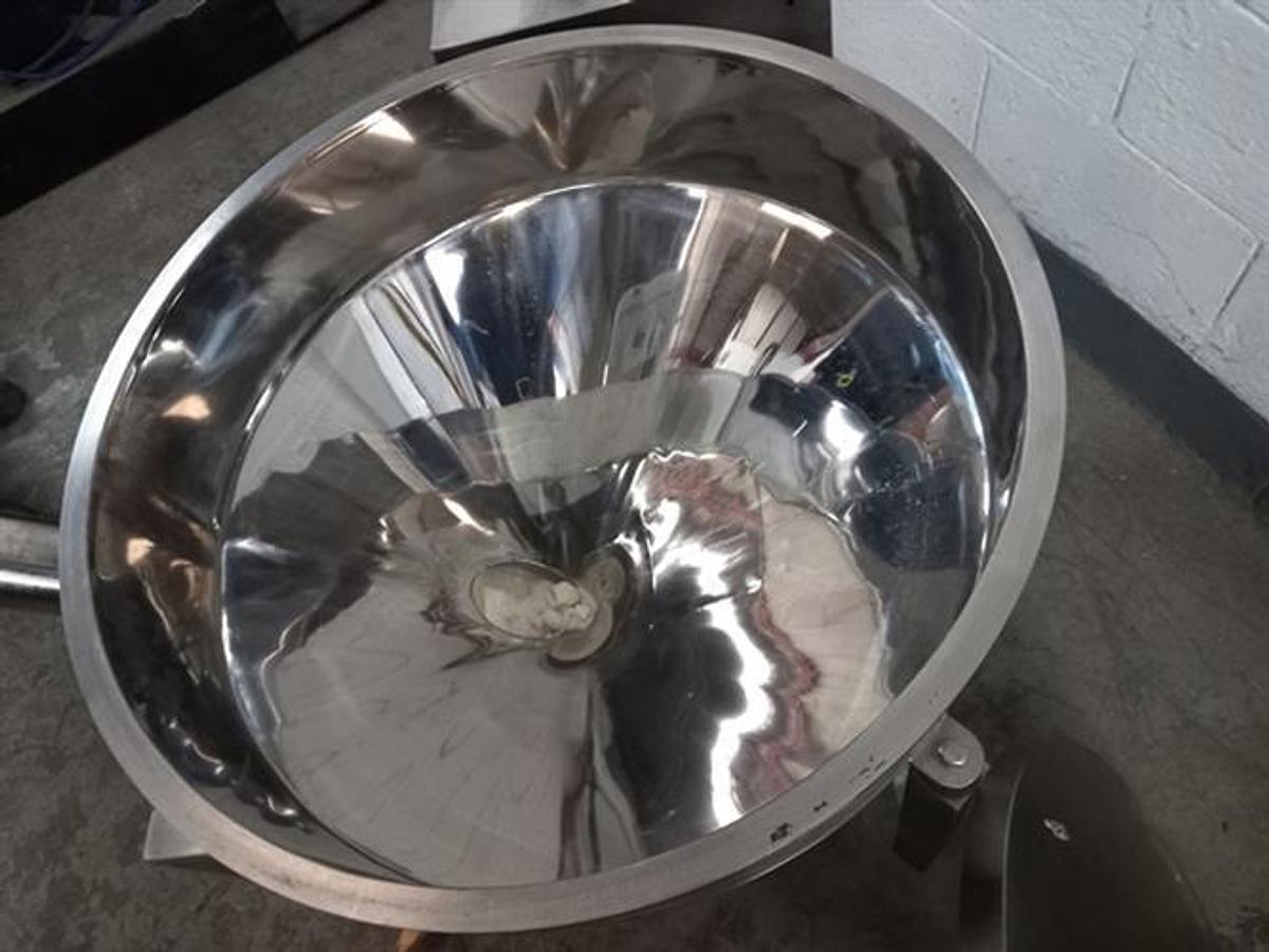 Used 66" long x 4" dia. screw conveyor