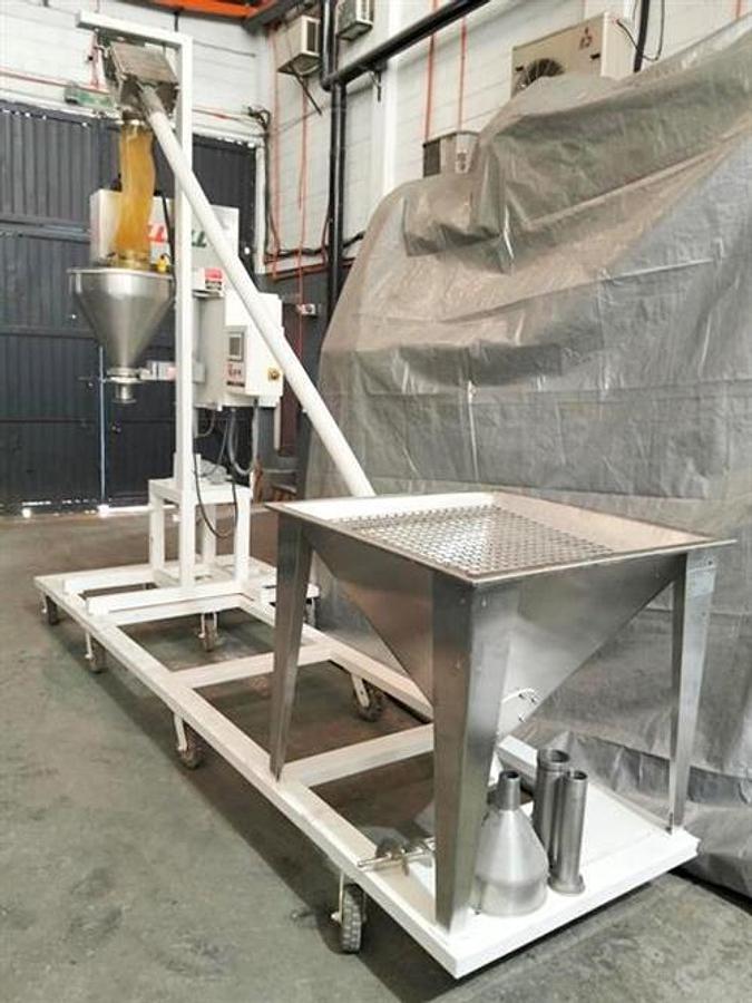 Used All Fill model B-SV-600 stainless steel auger powder filler