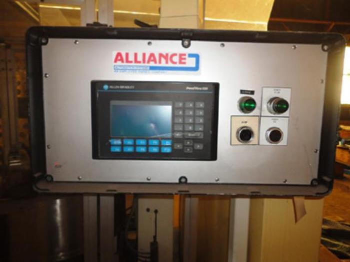 Used ALLIANCE SINGLE STATION PLUGGER