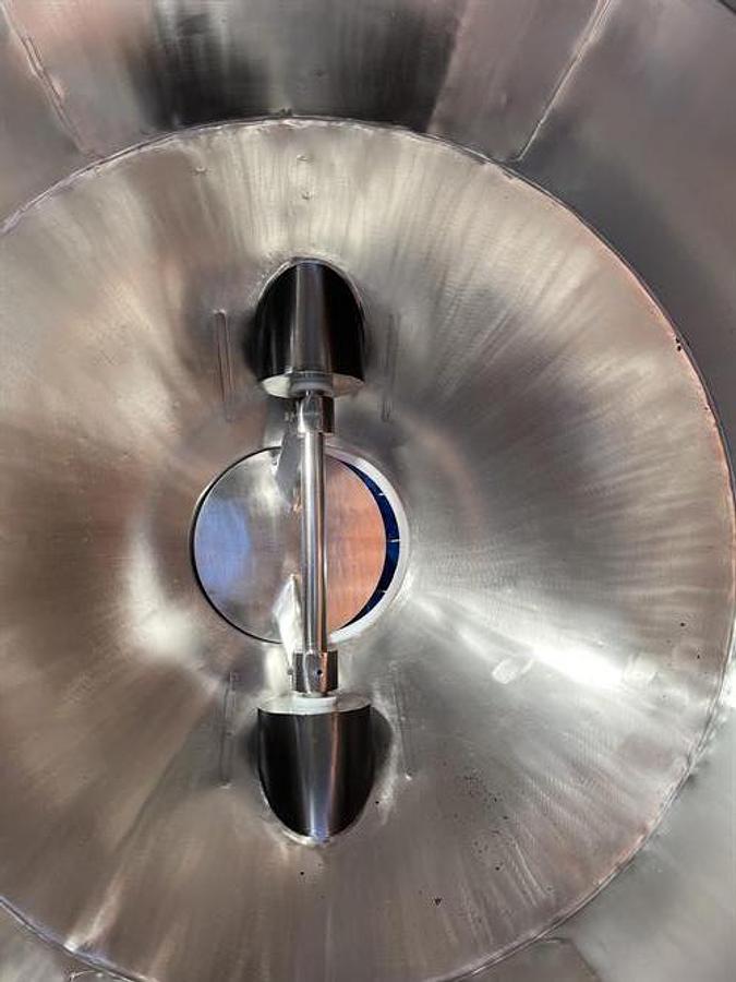 Used Gemco 30 Cu Ft stainless steel double cone blender