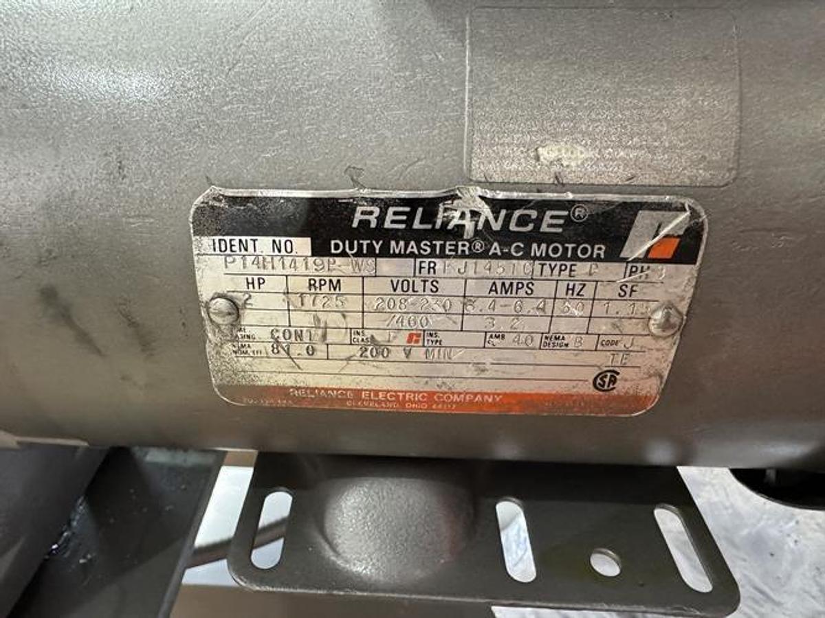 Used Gemco 30 Cu Ft stainless steel double cone blender