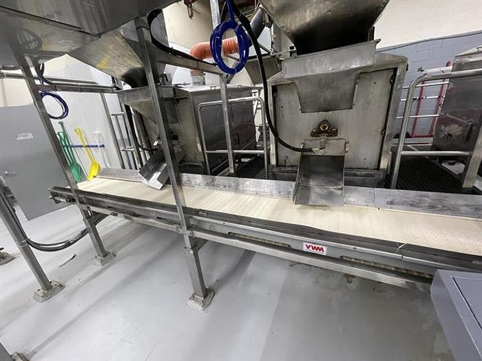 Used (3) 150-lb Capacity Stainless Steel Dry Roasters