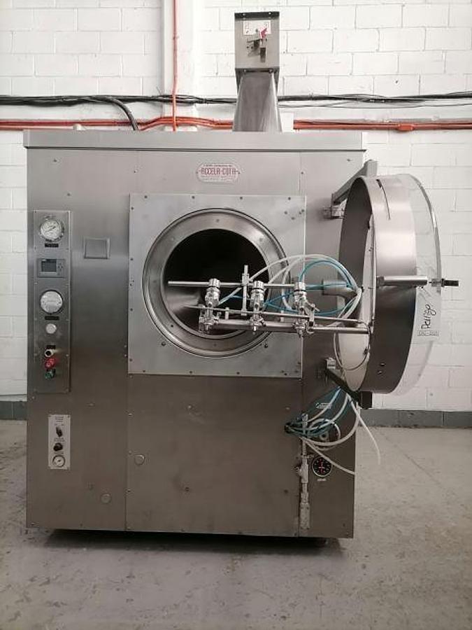 Used Thomas Engineering Accela-cota model 48-M111 automatic coating pan