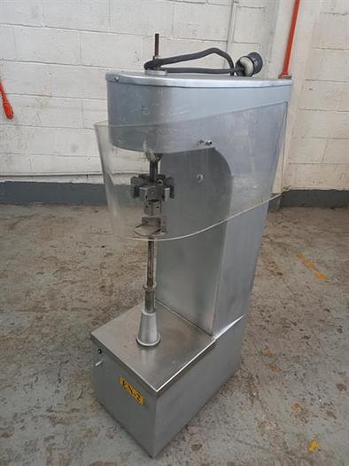 Used De Vecchi semiautomatic capper