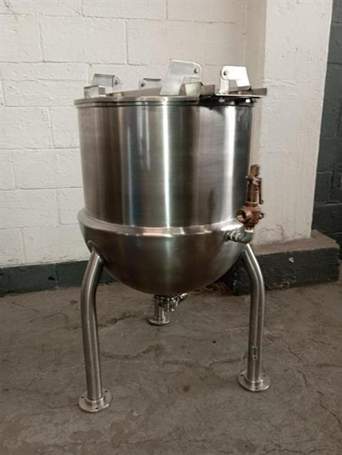 Used New Stainless steel jacketed kettle