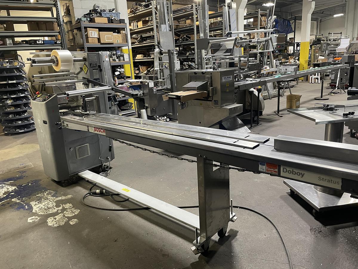 Used Bosch Stratus Horizontal Flow Wrapper