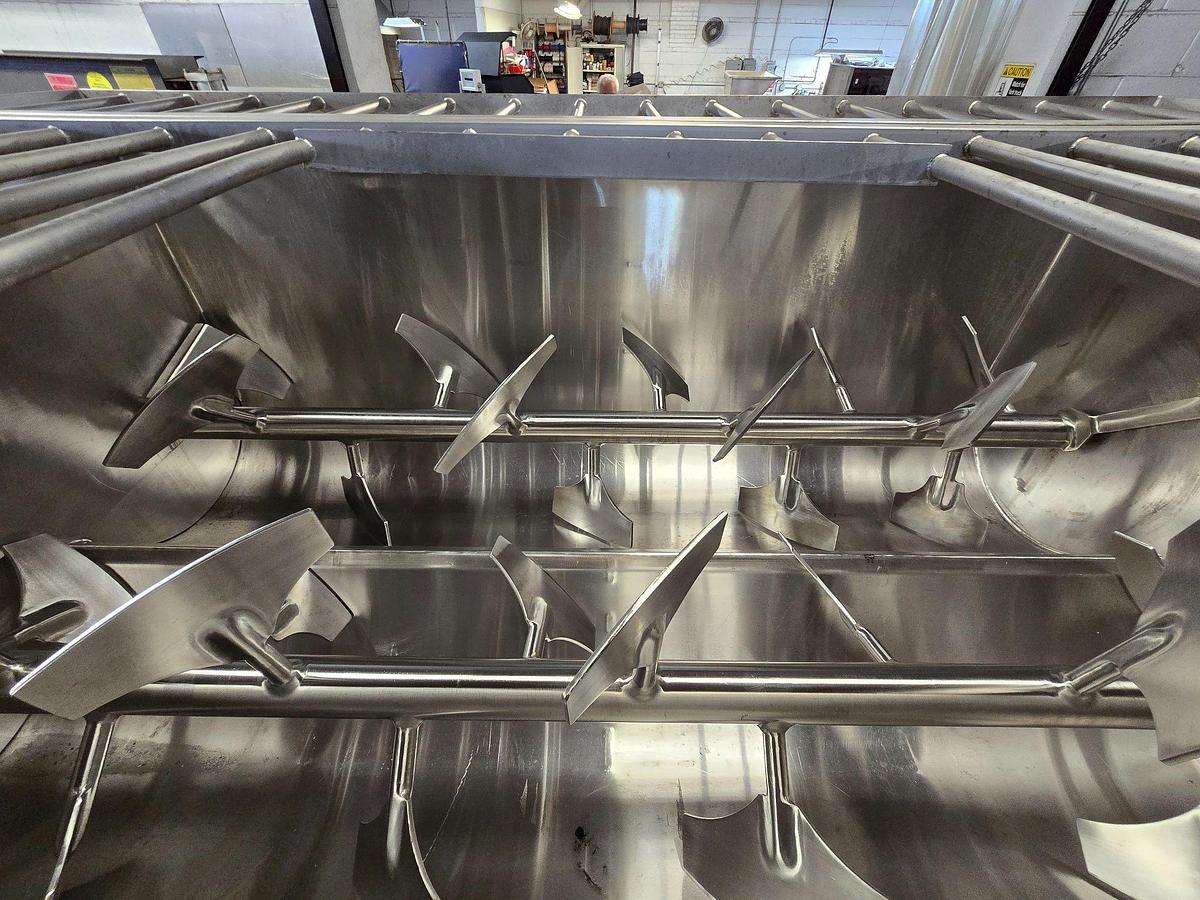 Used AMFEC Model 510 6,000 LB Paddle Mixer