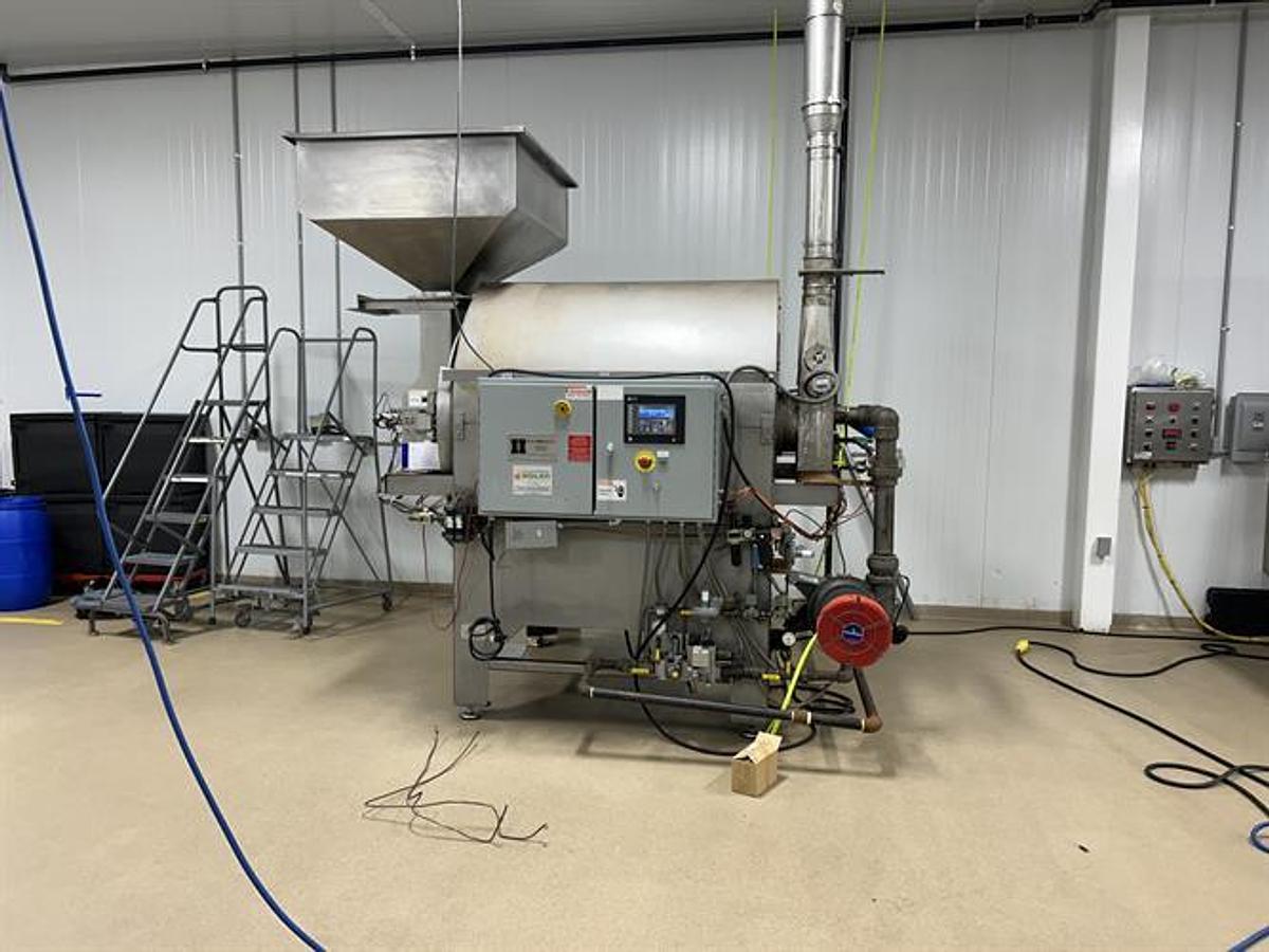 Used AC Horn 333-A 2000 lb/hr Dry Nut Roaster