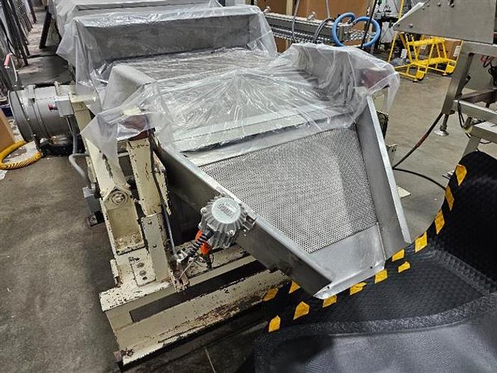 Used Racine 32" Wide Chocolate Chip Line with Cooling Tunnel