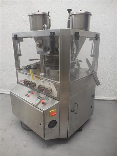 Used Adept stainless steel model BB30 45 stations rotary tablet press