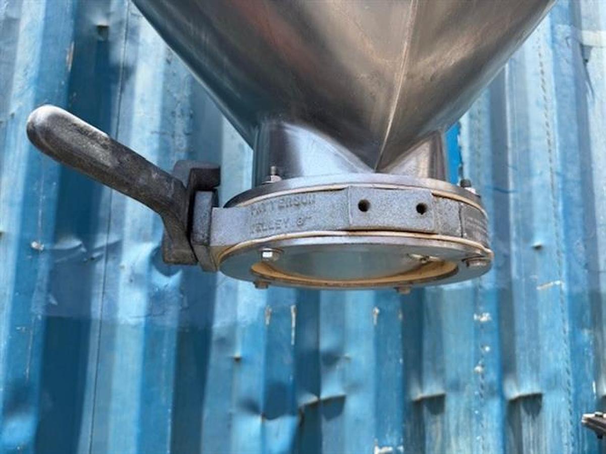 Used Patteron Kelley 10 Cu Ft Stainless Steel V Blender