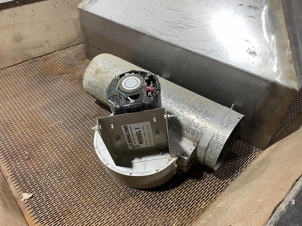Used Bauer 322 1000 lb/hr Gas Dry Nut Roaster