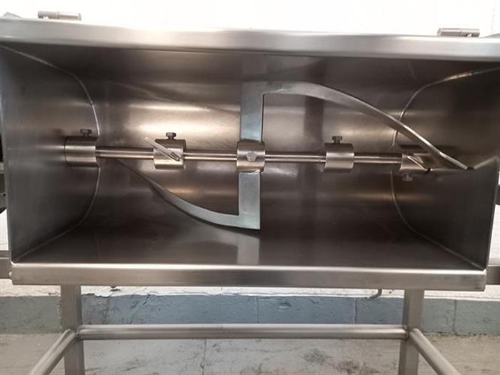 Used Stainless Steel 2 Cu Ft Ribbon Blender