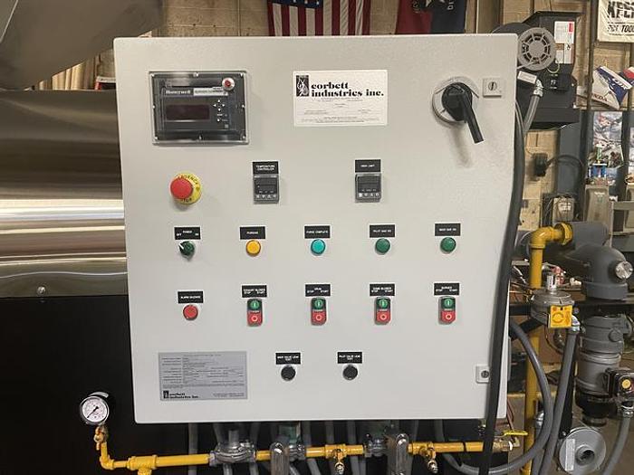 Used Bauer 322 1000 lb/hr Batch Dry Nut Roaster