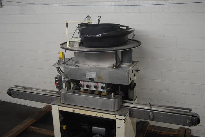 Used Kaps-All Model C 8-Quill Capper -