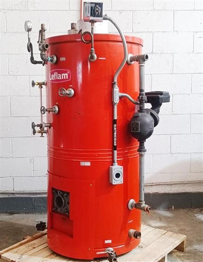 Used Leflam model 509M04 vertical boiler