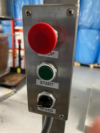 Used Quadro Comill "type" stainless steel 17" diameter conical mill