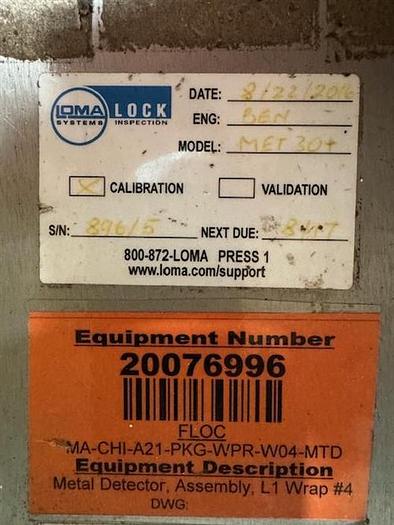 Used Lock Met30+ Metal Detector