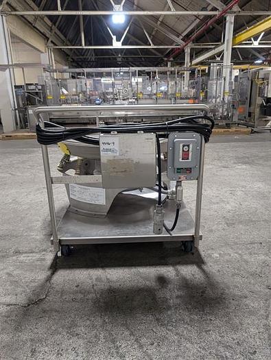 Usado Sweco model MX48Y686EPP4SDSETLWC  48" diameter single deck sifter (base only)