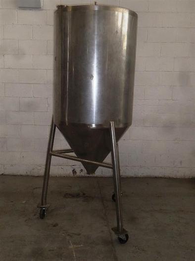 Used Stainless Steel 129 gallon Tank