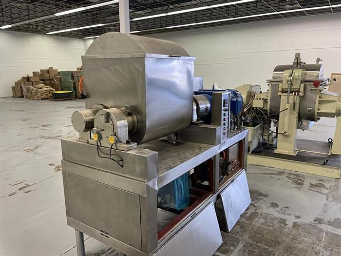 Used Shanghai Target Industry 20 Gallon SS Jacketed Double Sigma Mixer