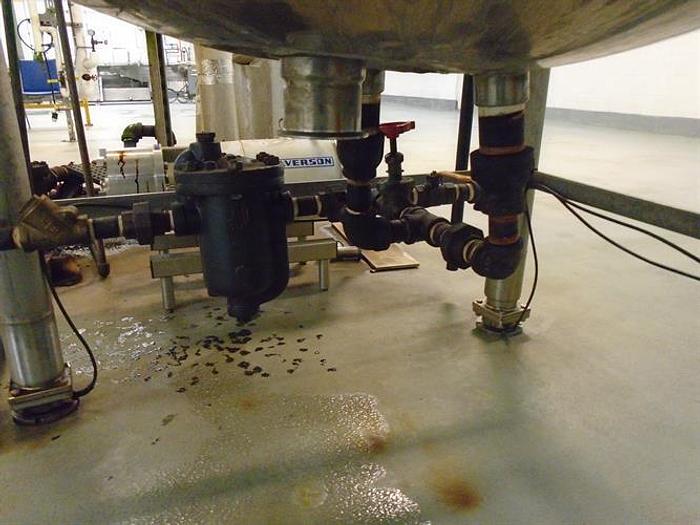 Used Groen 500 Gallon Stainless Steel Double Action Cooking & Mixing Kettle