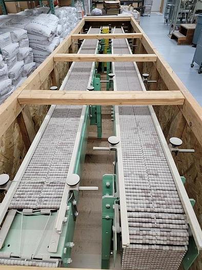 Used Garvey 25-ft Long Accumulating Conveyors (unused)