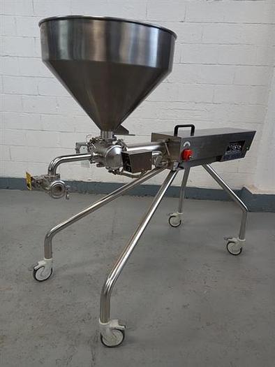Used Kulip stainless steel model VD 1000-1 pneumatic piston filler