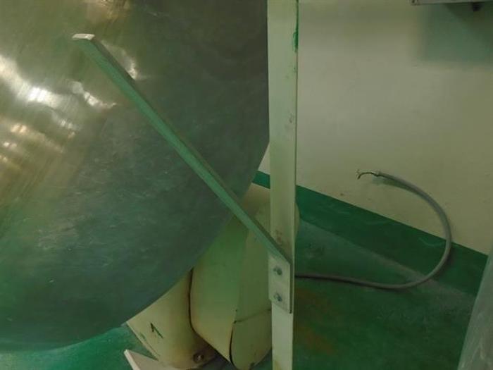 Used Skerman 60" Diameter Stainless Steel Coating Pan