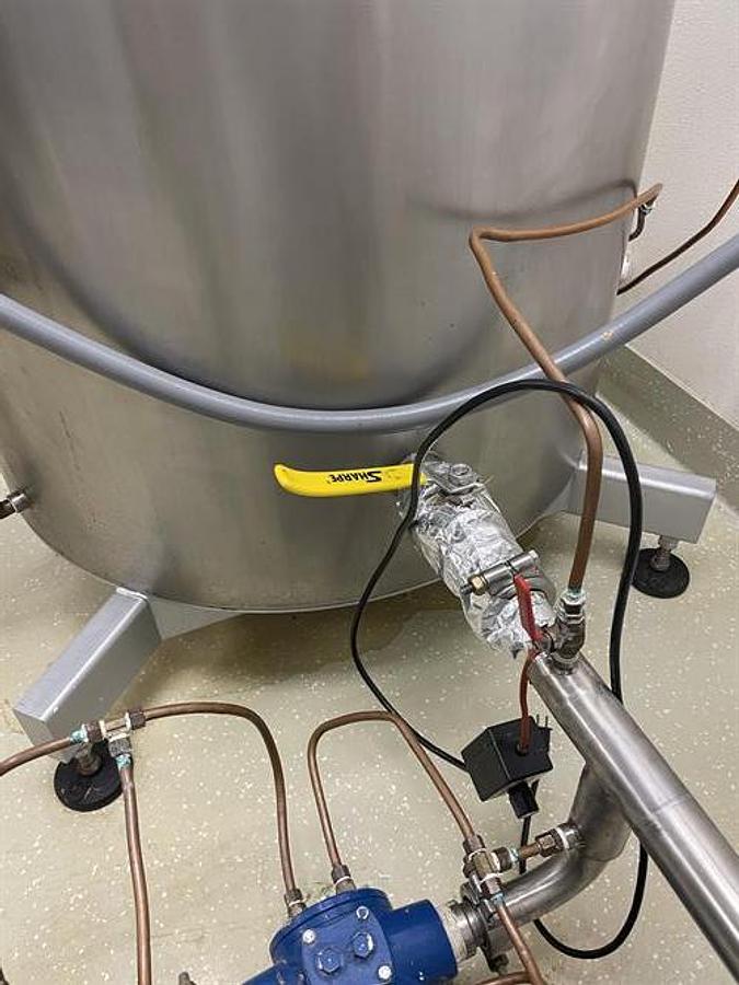 Used Egan 1500-lb Stainless Steel Chocolate Tank