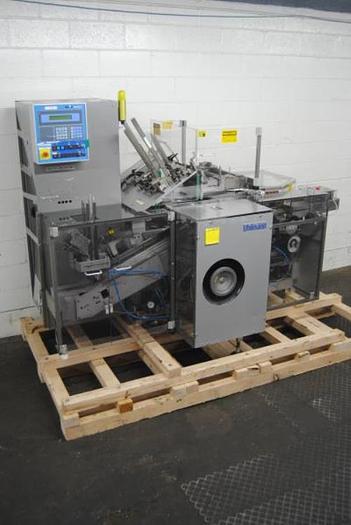 Used Uhlmann model C100 Cartoner with blister feed