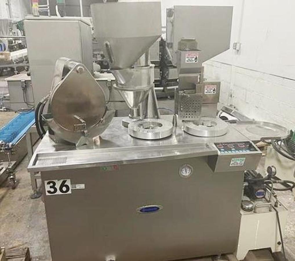 Used Vanguard VSF-III semi-automatic encapsulator