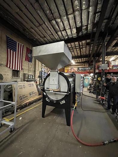 Used Bauer 322 1000 lb/hr Batch Dry Nut Roaster