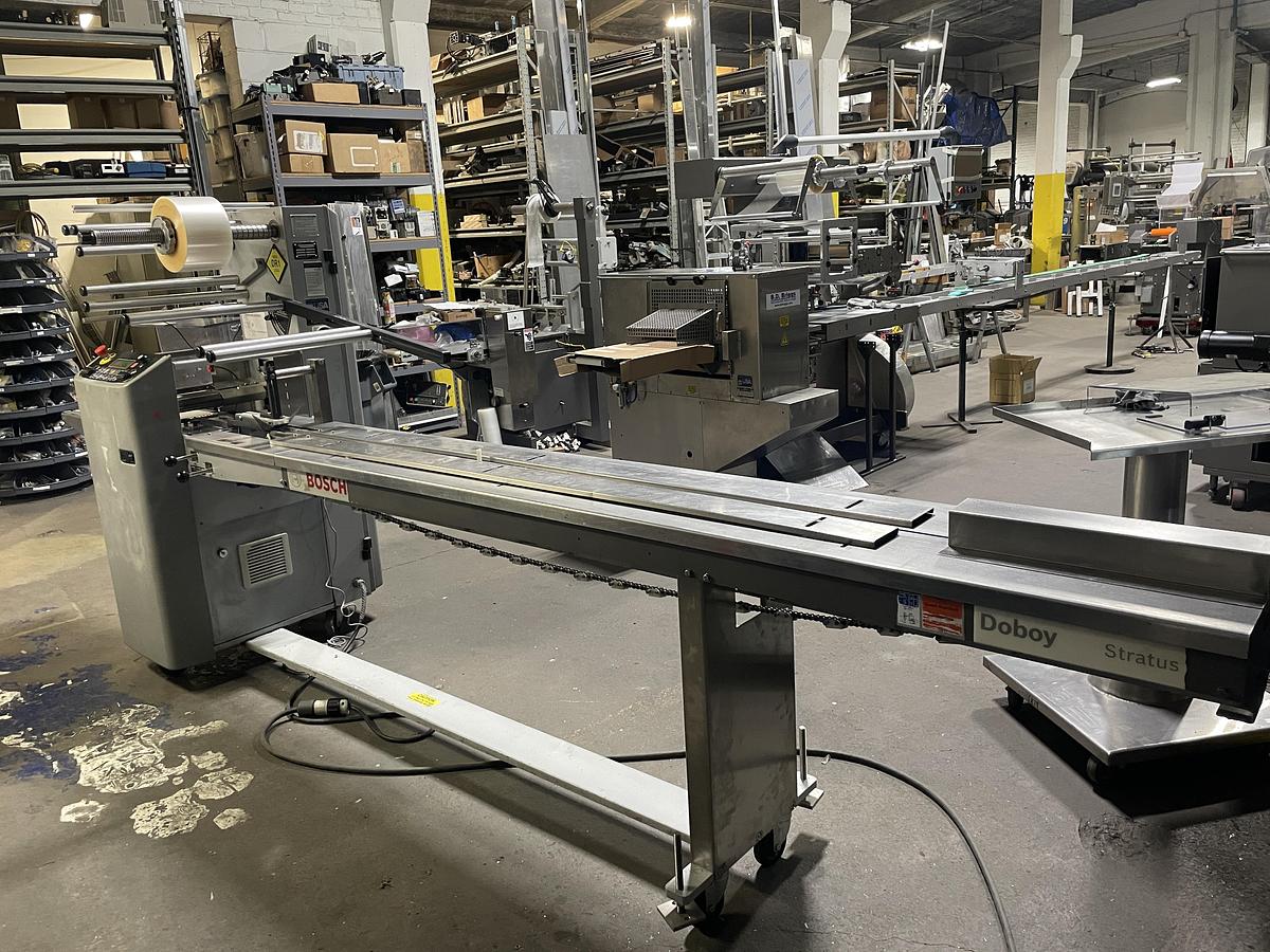 Used Bosch Stratus Horizontal Flow Wrapper