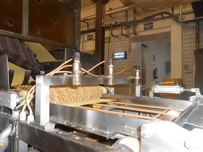 Used Haas 80 Plate Wafer Oven Complete Wafer Line