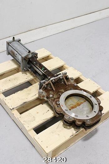 Used 8" Air Operated Knife Gat #28420