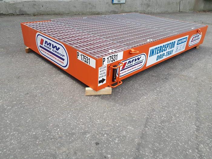 Used Interceptor Drip Tray