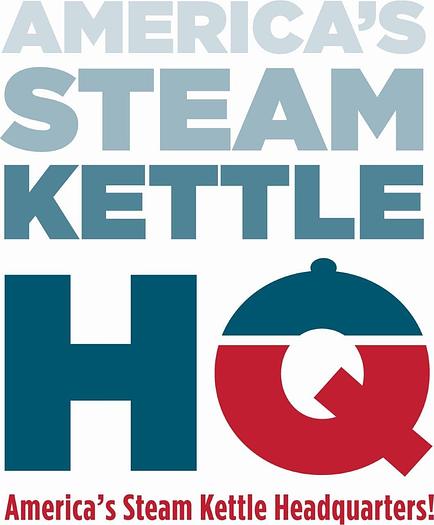Used LEE 300 GAL. SINGLE AGITATION & SCRAPE JACKETED STEAM KETTLE, #300A55, (STOCK #802C).