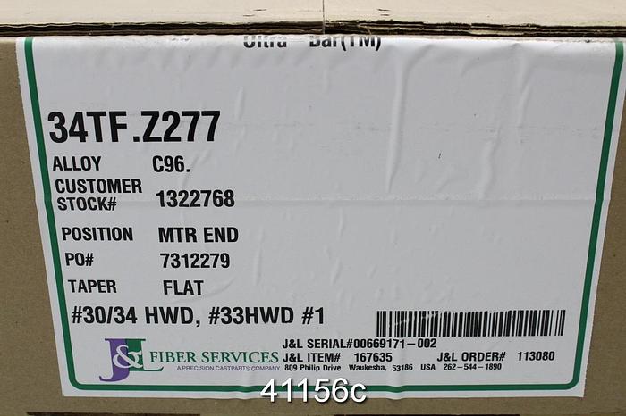 Unused Sprout Waldron 34TF 34" Refiner Plates #41156