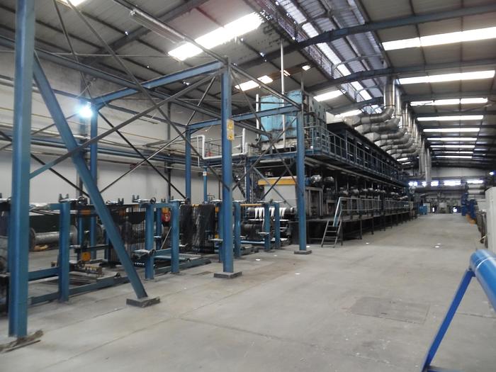 Used BENNINGER Indigo slasher dyeing line