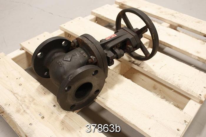 Used Stockham 2" Outside Stem And Yoke Gate Valve #37863
