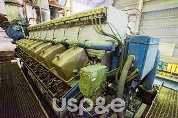 Used 51 MW 1997 Used Niigata 18V32CLX/60 HFO Generator