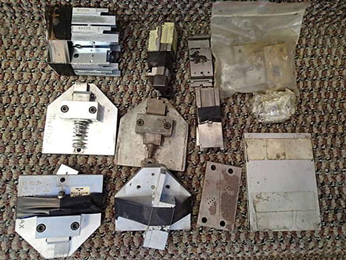 Used Hepco after market design capacitor and transistor cut and form dies