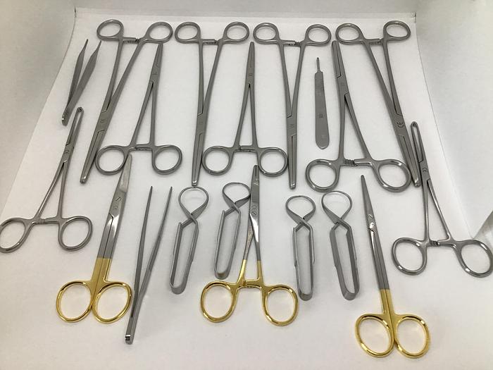 Veterinary Instrument Set Bitch Spey Tungsten Carbide