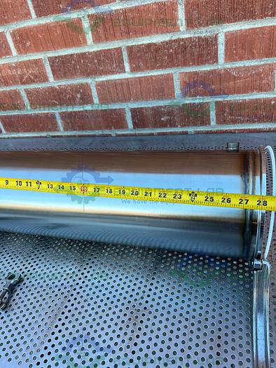 Used Stainless Steel Shell / Tube w/ Micron Filter 8.5" x 40"