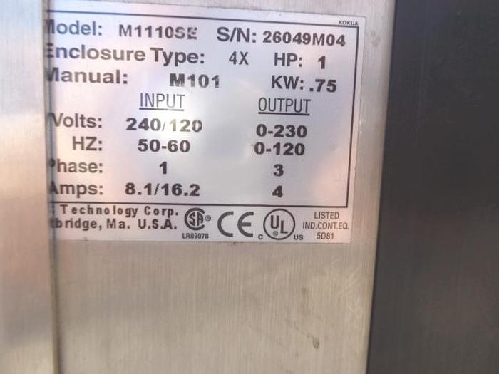 Used Tank, 66 Gallon, 316L Stainless Steel,  Agitated, Jacketed, 50 PSI, DCI, #L742357