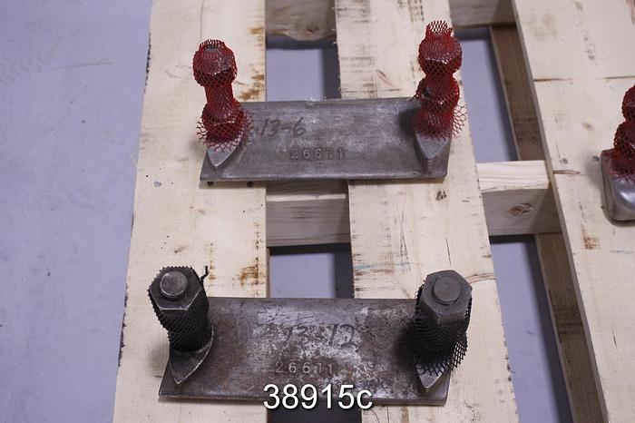 Unused Black Clawson 12P Lot Of (4) Pressure Screen Rotor Foils #38915