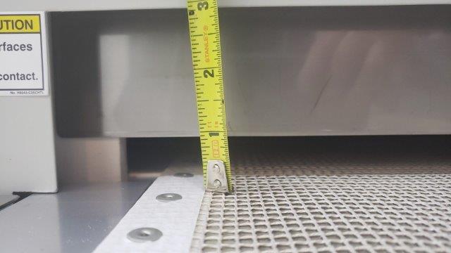 Used 2014 Schmid 4 zone digital controlled conveyor reflow oven